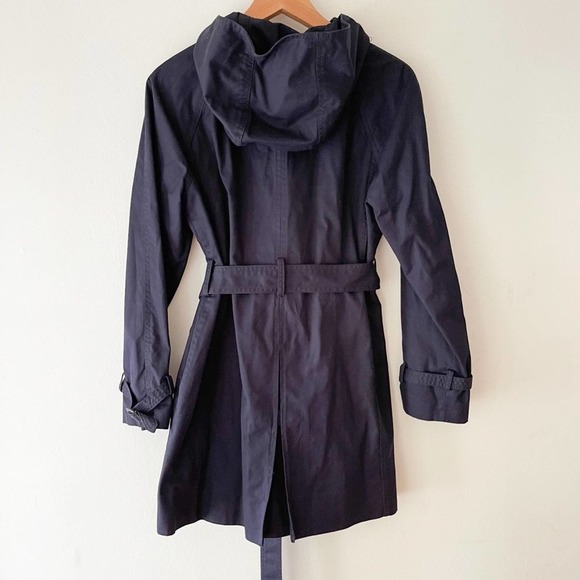 J. Crew Matinee Hooded Trench Coat Style 36326 Size 10 - Picture 10 of 14
